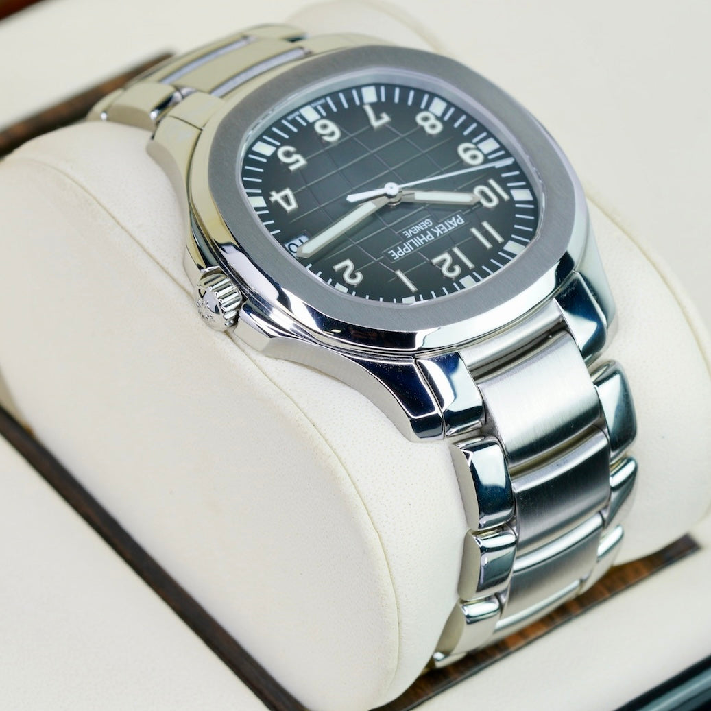 Patek Philippe Aquanaut 5167/1A-001 Black Dial Steel Bracelet 2015