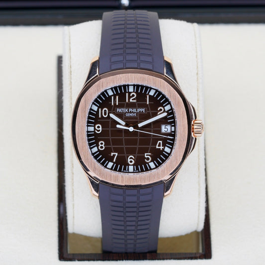 Patek Philippe Aquanaut 5167R-001 Rose Gold Chocolate Dial 40mm 2020