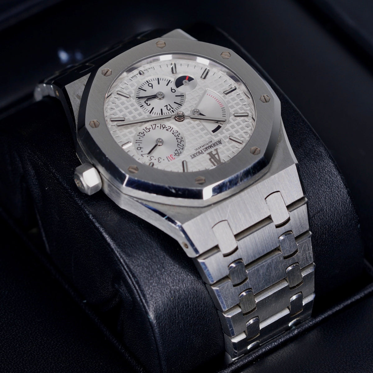 Audemars Piguet Royal Oak 26120ST.OO.1220ST.01 “DUAL TIME” White Dial Stainless Steel 39mm 2015