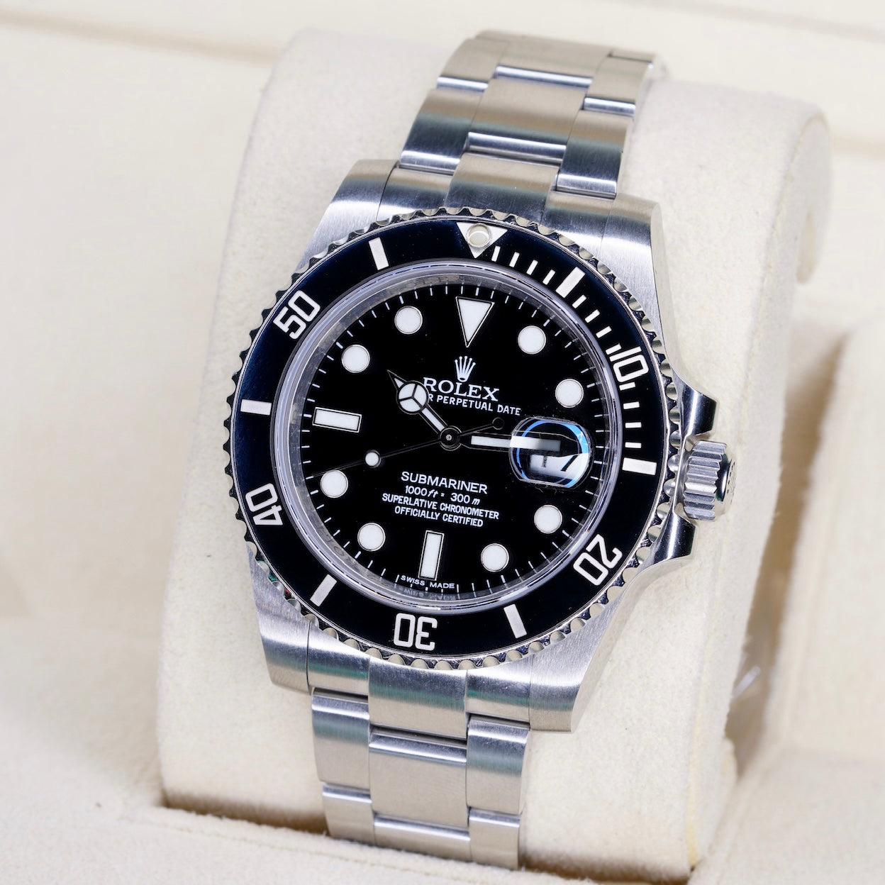 Rolex Submariner Date 116610LN Black Dial Black Bezel Stainless Steel 40mm 2011