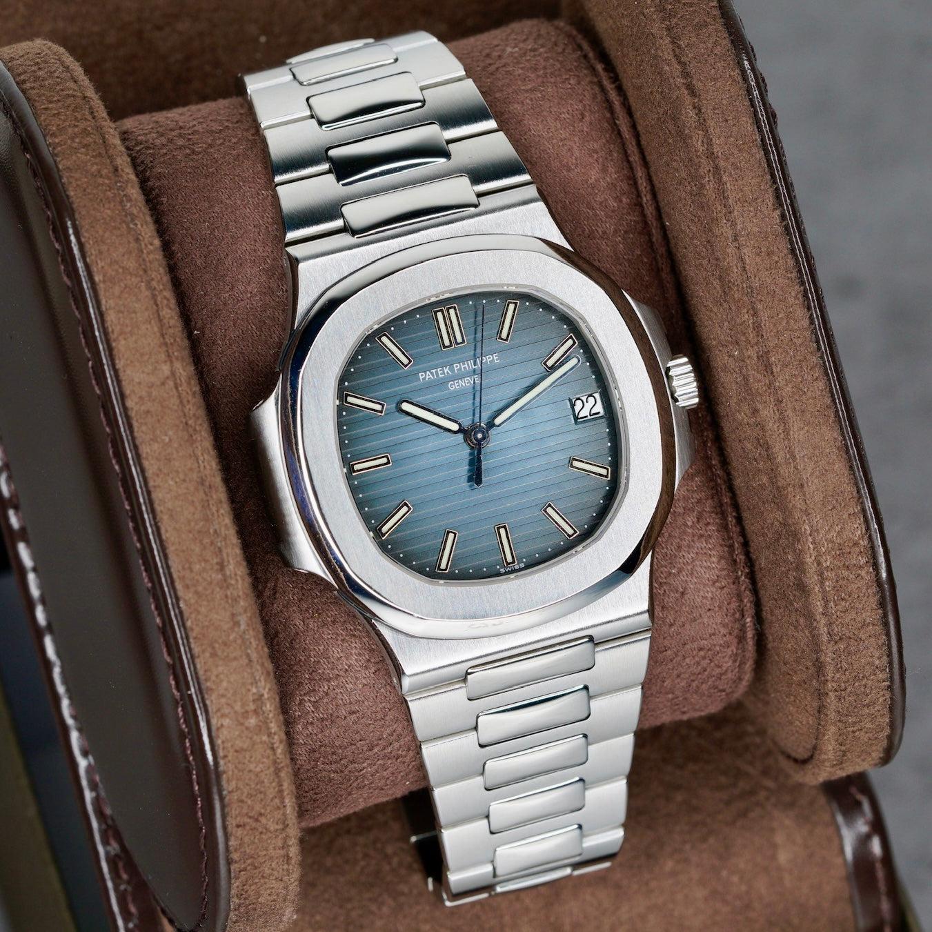 Patek Philippe Nautilus 5711 1A-001 Blue Dial Stainless Steel 40mm 2007