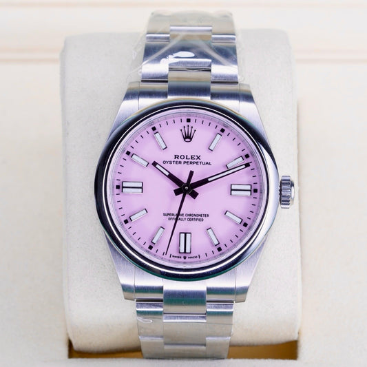 Rolex NEW 2026 Oyster Perpetual 134300 “CANDY” Pink Dial Stainless Steel 41mm