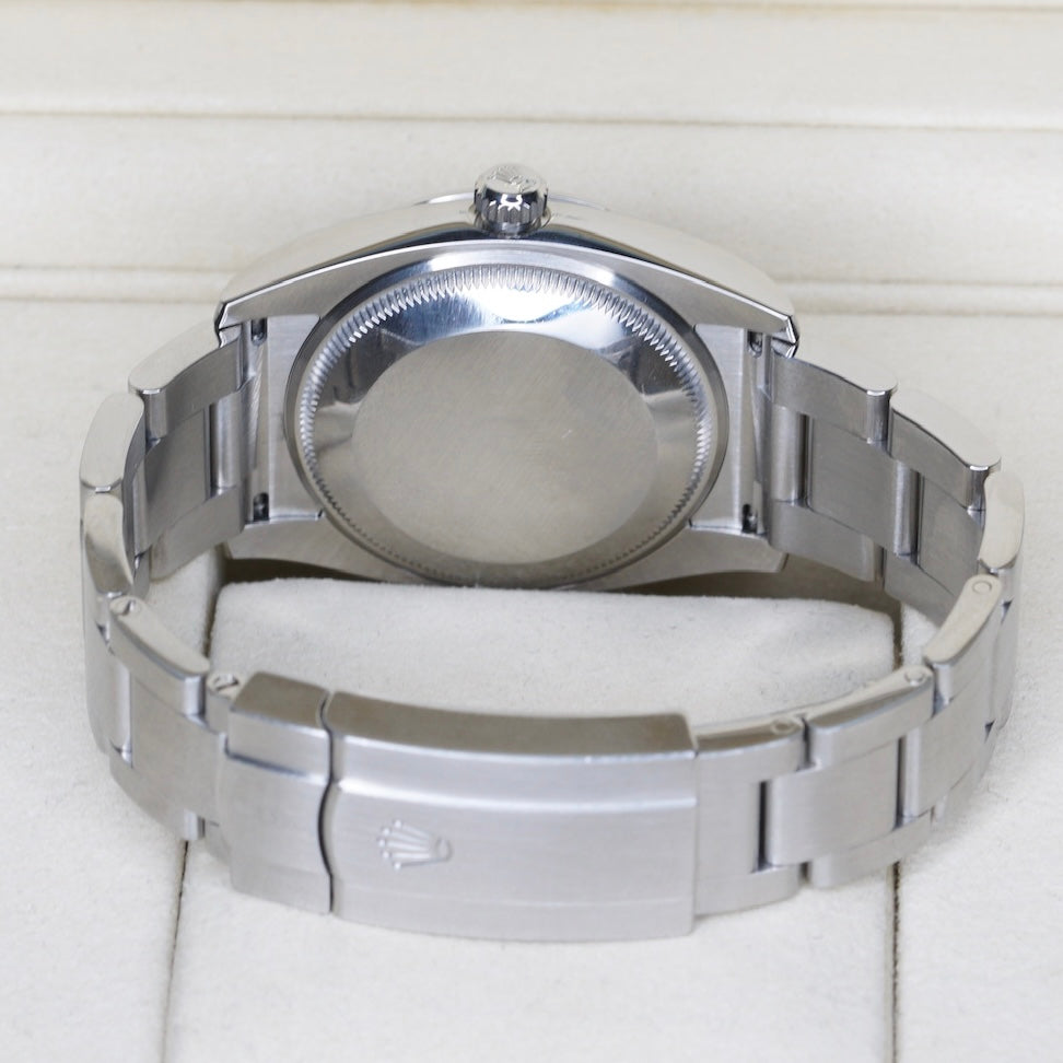 Rolex Oyster Perpetual 114200 “GRAPE” Purple Dial Stainless Steel 34mm 2019