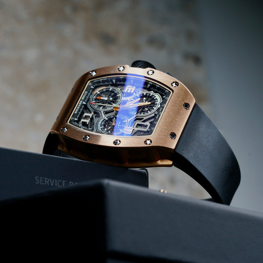 Richard Mille LIKE NEW 2023 RM 72-01RG Skeleton Dial Rose Gold Rubber Strap