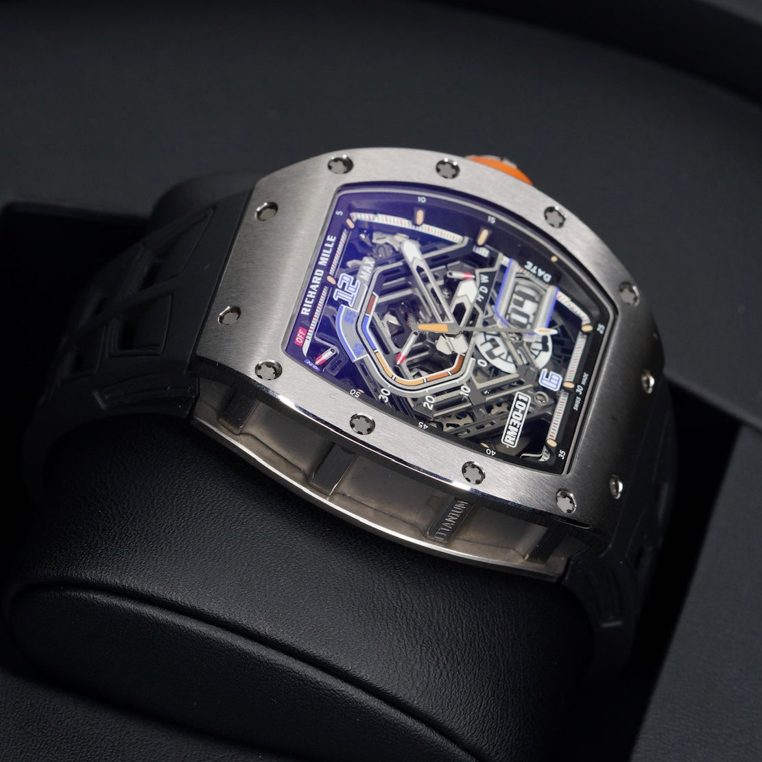 Richard Mille RM 30-01 Skeleton Dial Declutchable Rotor 42mm