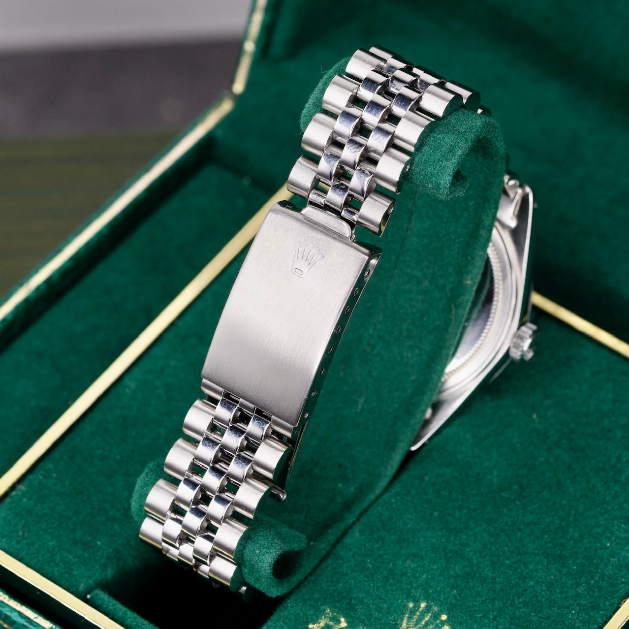 Rolex Datejust 16014 Blue Stick Dial Stainless Steel Jubilee 36mm
