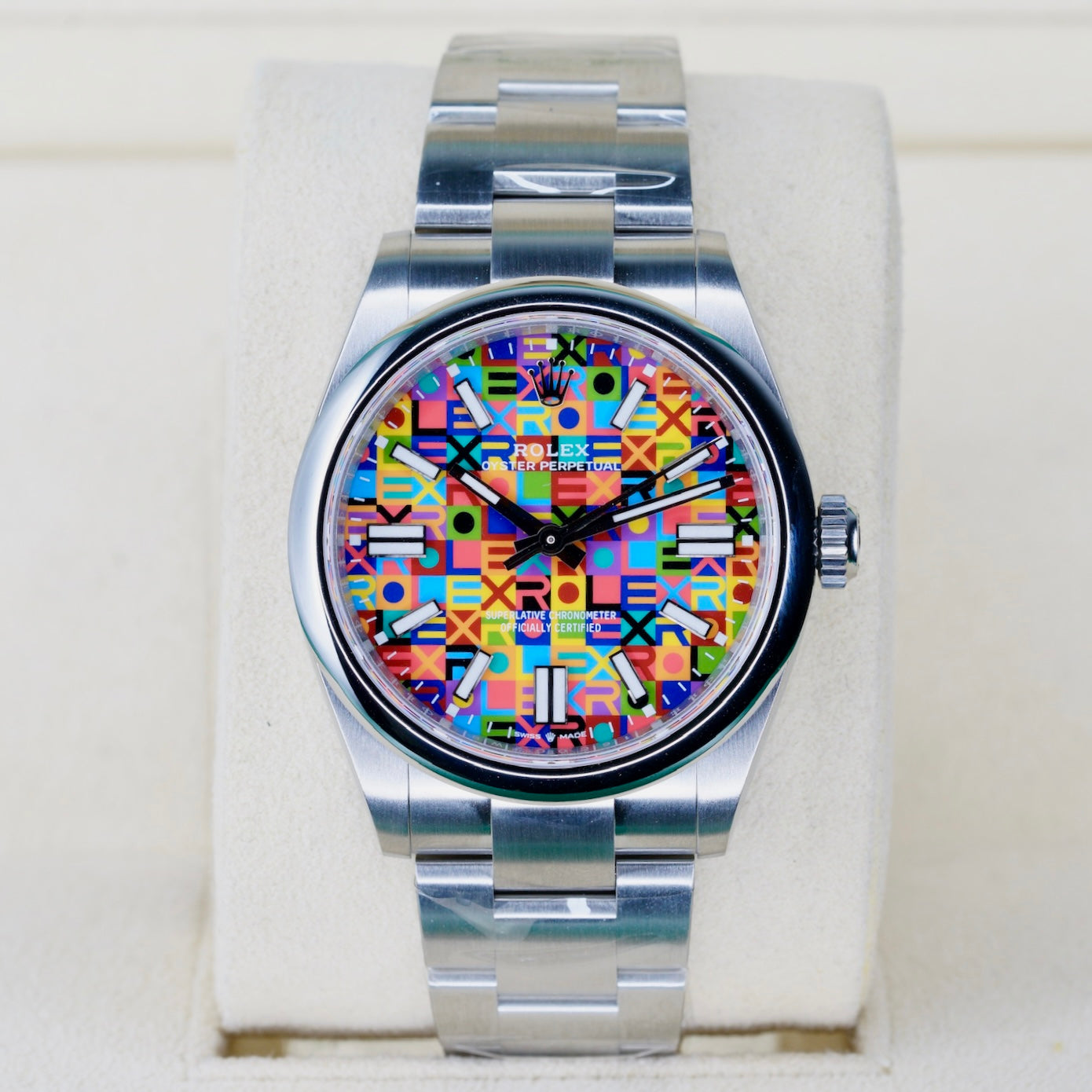 Rolex NEW 2026 Oyster Perpetual 134300 “JUBILEE” Anniversary Dial Stainless Dial 41mm