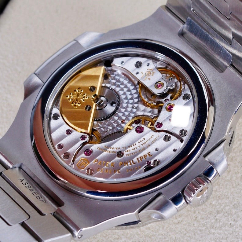 Patek Philippe Nautilus 5712/1A-001 Blue Smoked Dial Stainless Steel 2021