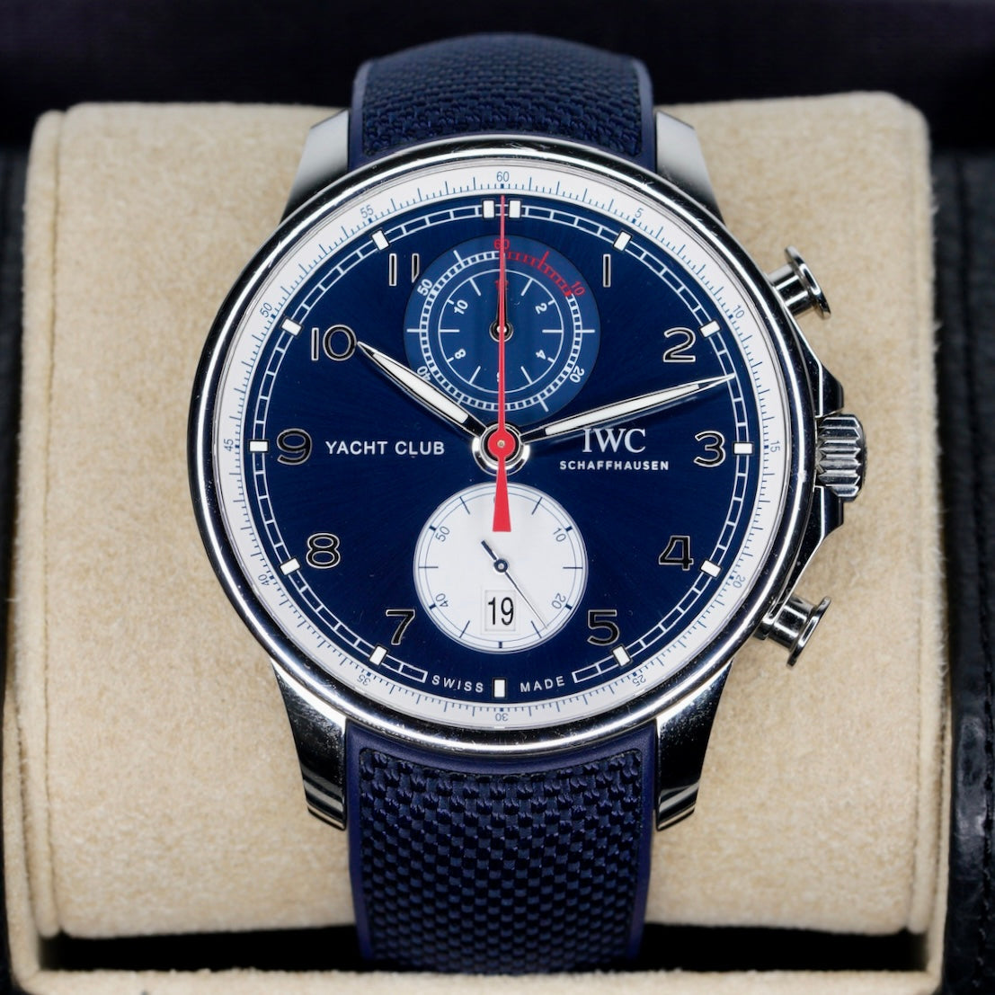 IWC Portuguese IW390704 “ORLEBAR BROWN” Blue Dial Stainless Steel Yacht Club 2025
