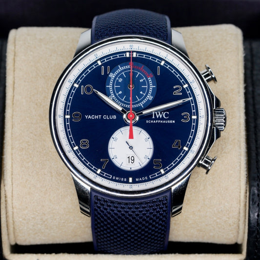 IWC Portuguese IW390704 “ORLEBAR BROWN” Blue Dial Stainless Steel Yacht Club 2025
