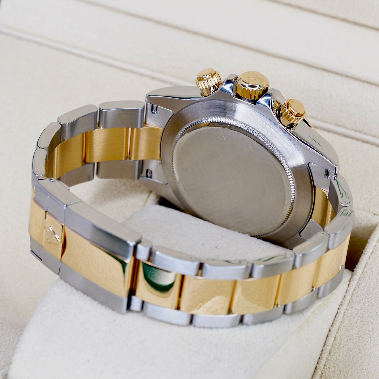 Rolex Daytona 116523 Black Dial Two-Tone Yellow Gold & Steel 40mm