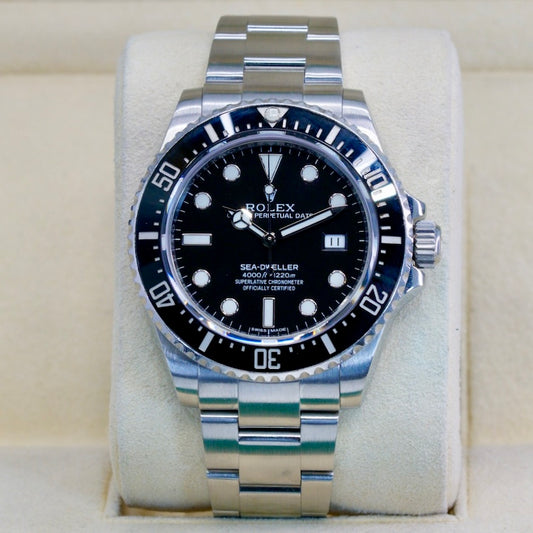 Rolex Sea-Dweller 4000 116600 SD4K Black Dial Stainless Steel 40mm