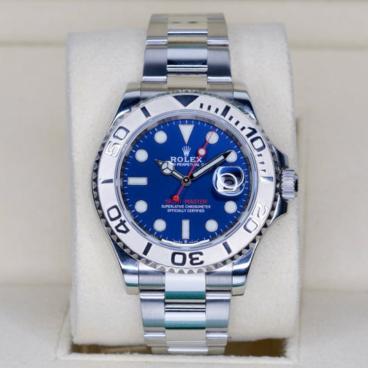 Rolex Yacht-Master 126622 Blue Dial Platinum Bezel  Stainless Steel 40mm 2022
