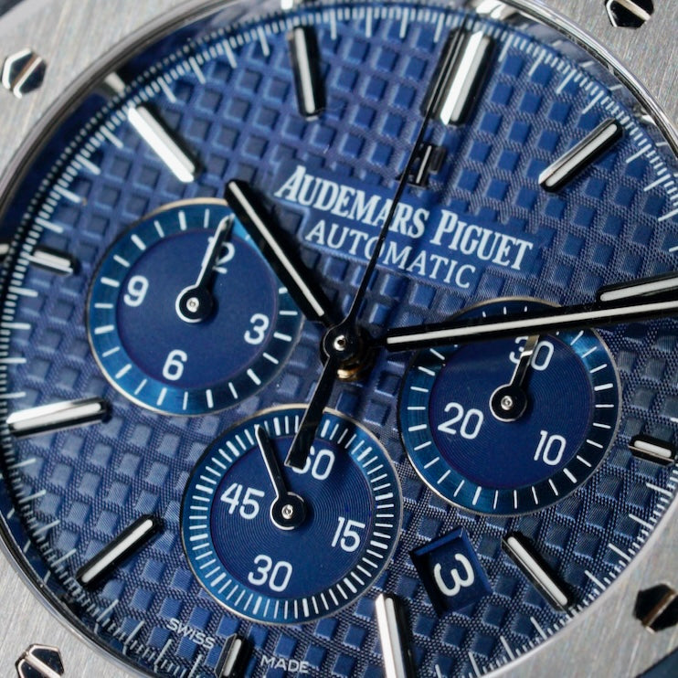 Audemars Piguet Royal Oak 26320ST.OO.1220ST.03 Blue Dial Chronograph Stainless Steel 41mm