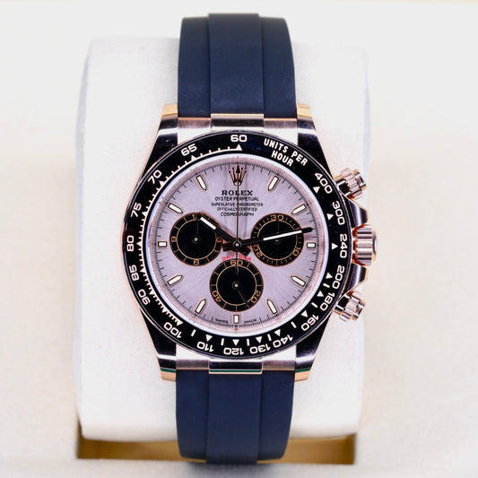 Rolex NEW 2026 Daytona 126515LN “SUNDUST” Sundust Dial Rose Gold  Oysterflex Cosmograph 40mm