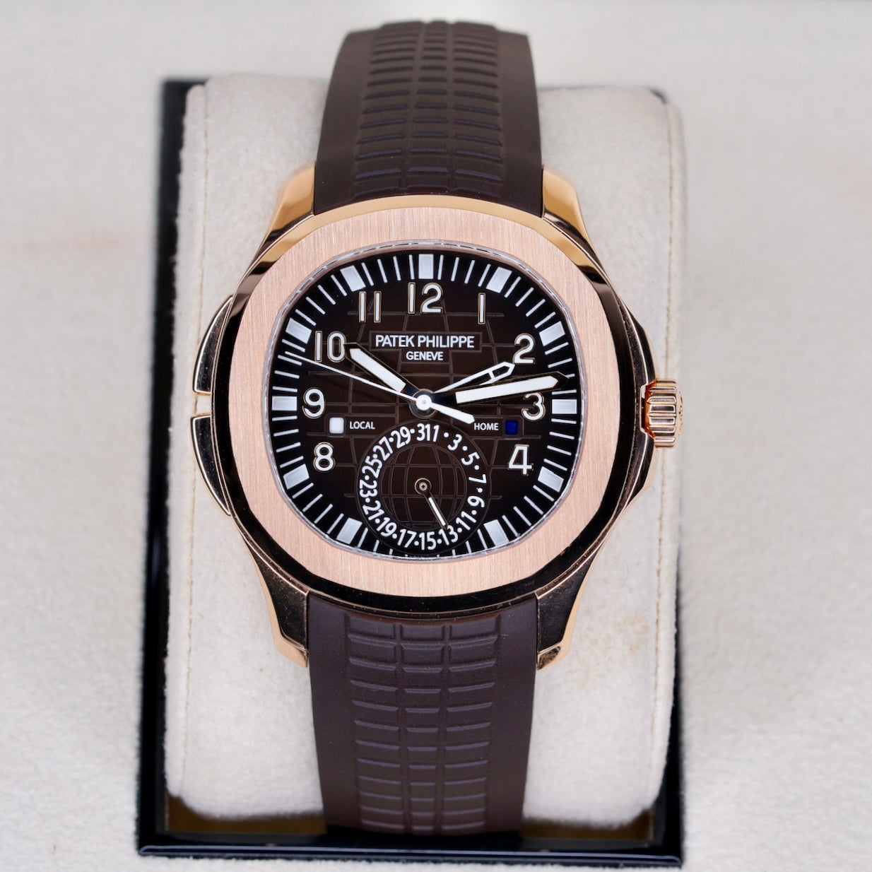 Patek Philippe Aquanaut 5164R-001 Brown Dial Tropical Strap 2020