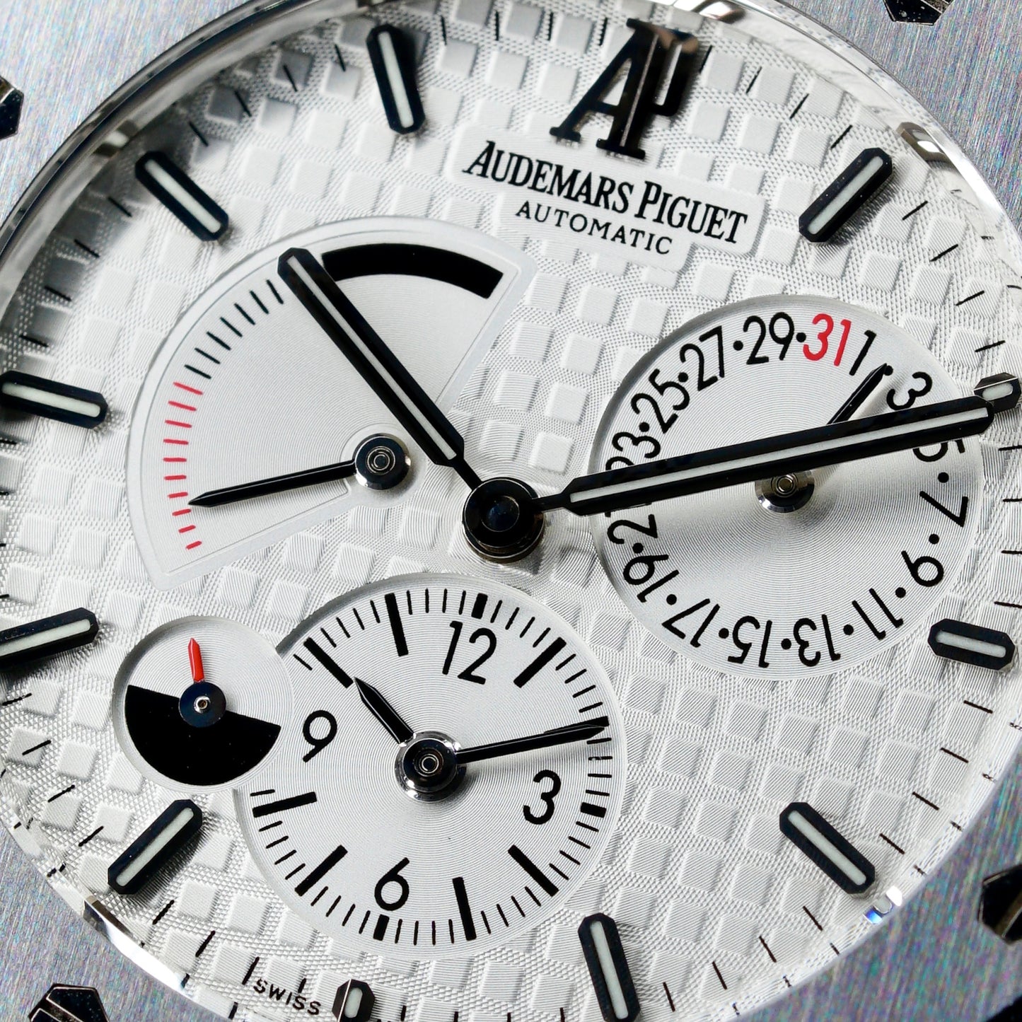 Audemars Piguet Royal Oak 26120ST.OO.1220ST.01 “DUAL TIME” White Dial Stainless Steel 39mm