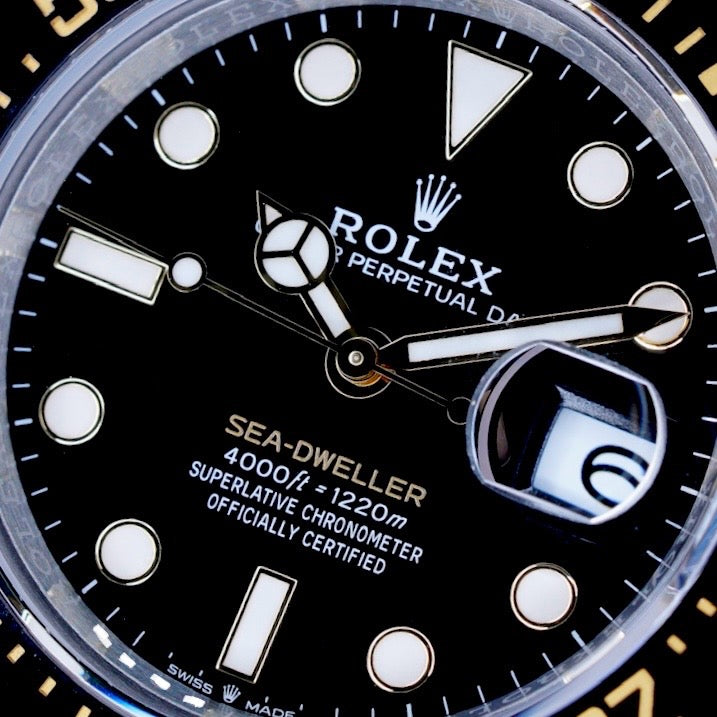 Rolex Sea-Dweller 126603 Black Dial Two-Tone Yellow Gold & Steel 43mm