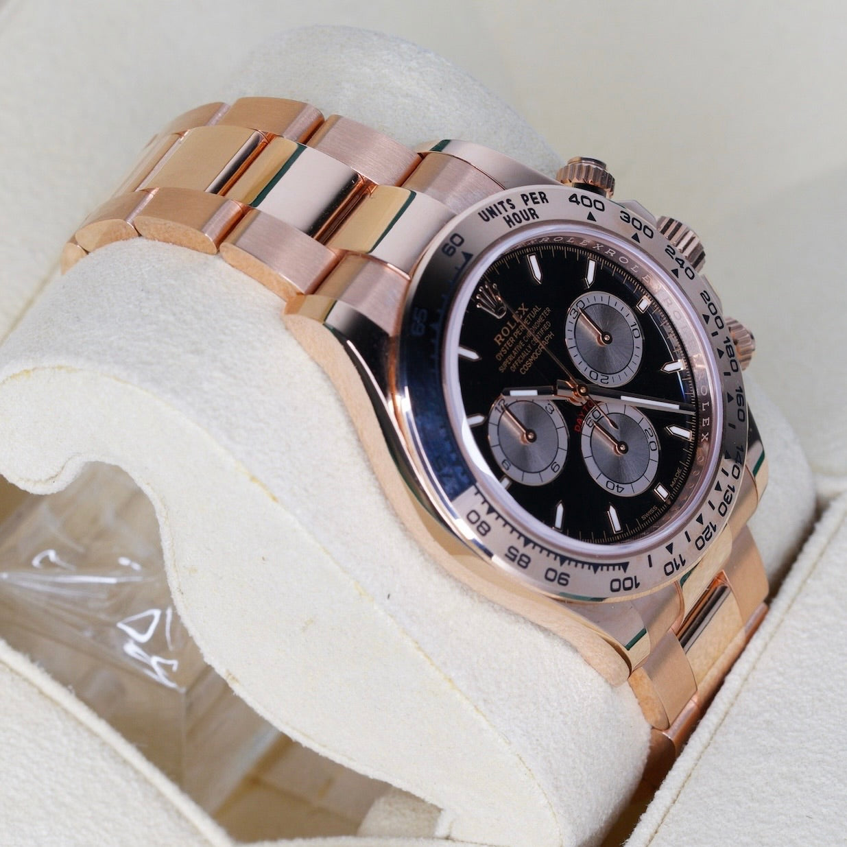Rolex Daytona 126505 Black Dial Rose Gold 40mm 2024