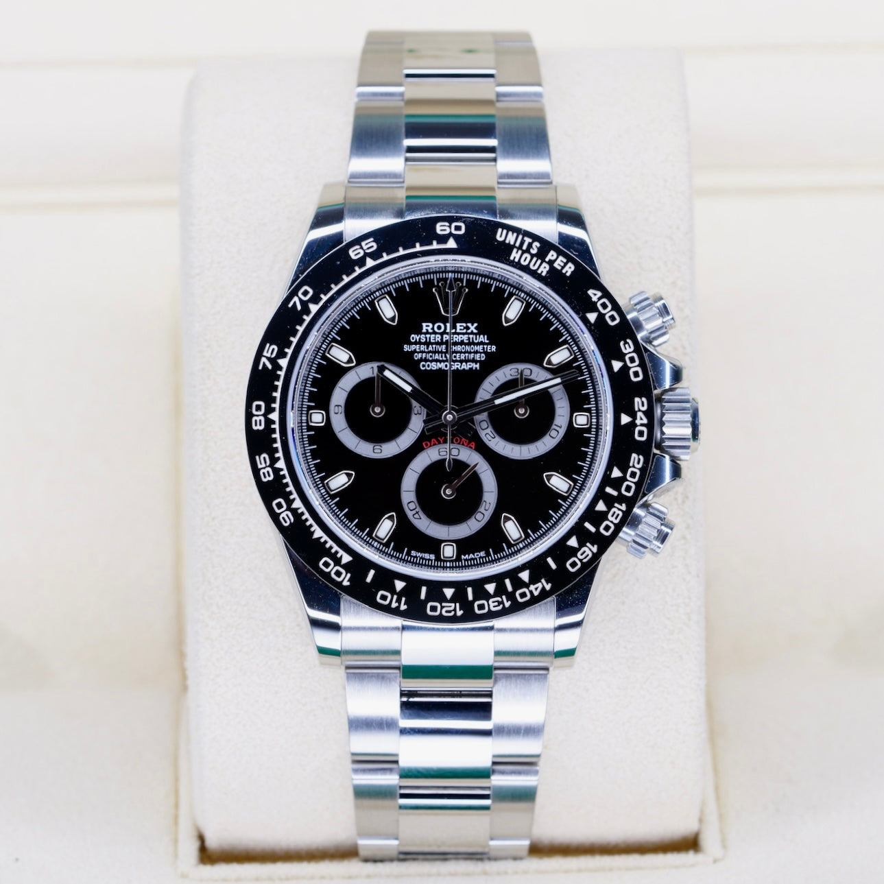 Rolex Daytona 116500LN “BLACK PANDA” Black Dial Stainless Steel 40mm 2021
