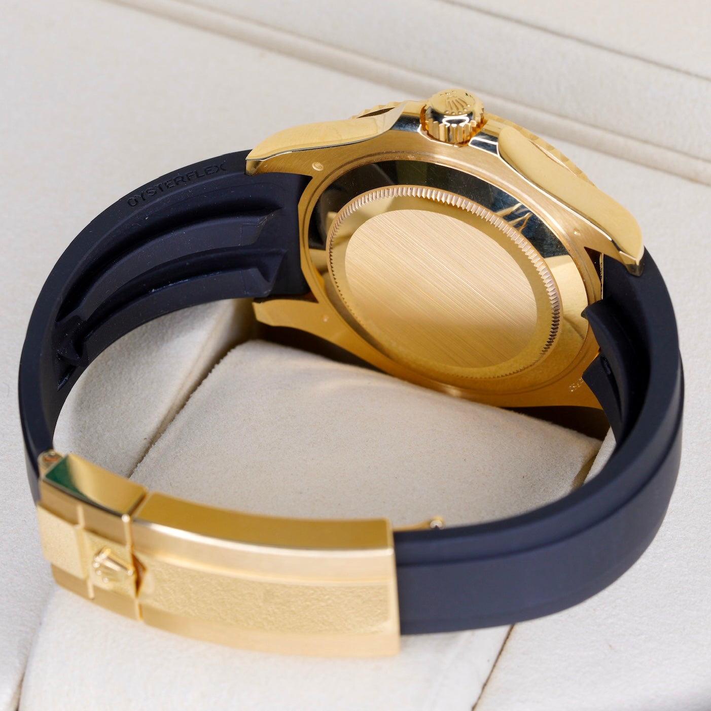 Rolex Yacht-Master 226658 Black Dial Yellow Gold Oysterflex 40mm 2025