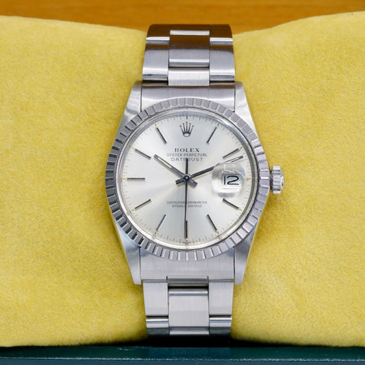 Rolex Datejust 16030 Silver Dial Stainless Steel 36mm