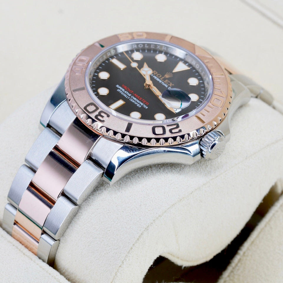 Rolex Yacht-Master 126621 Black Dial Two-Tone Rose Gold & Steel 40mm 2022