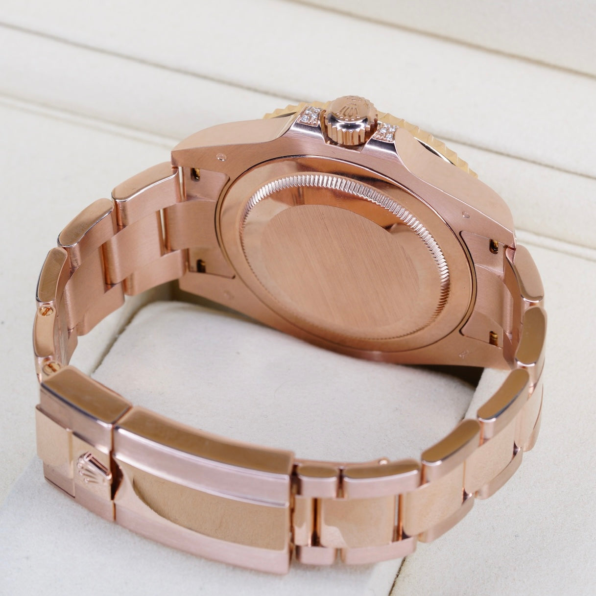 Rolex GMT-Master II 126715CHNR “AM SARU” Rose Gold Am Diamond Set 40mm 2019