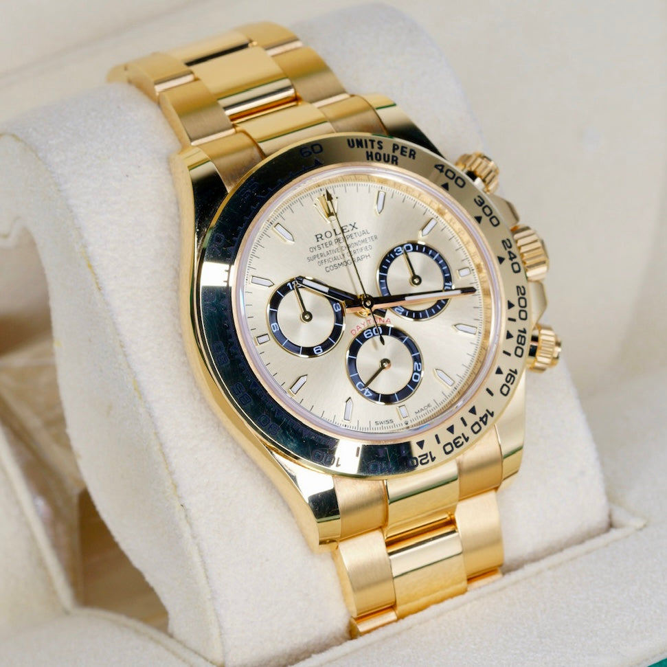 Rolex Daytona 126508 Champagne Dial Yellow Gold 40mm 2024