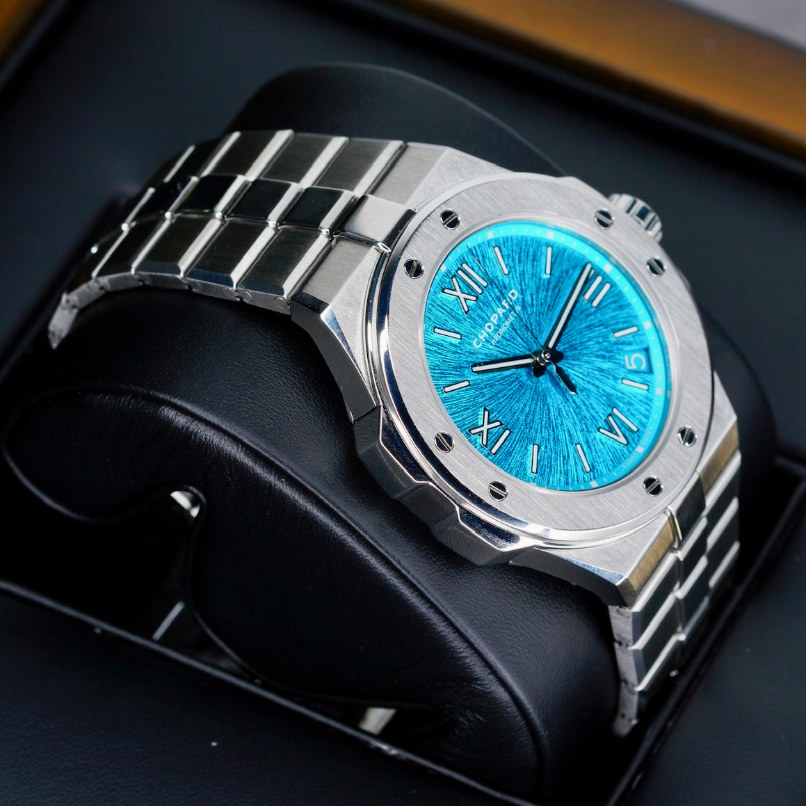 Chopard Alpine Eagle 298600-3016 “MARITIME BLUE” Turquoise Dial Stainless Steel 40mm