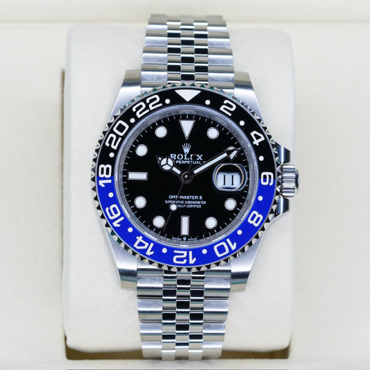 Rolex NEW OLD STOCK GMT-Master II 126710BLNR “BATGIRL” Black Dial Stainless Steel Jubilee 40mm 2025