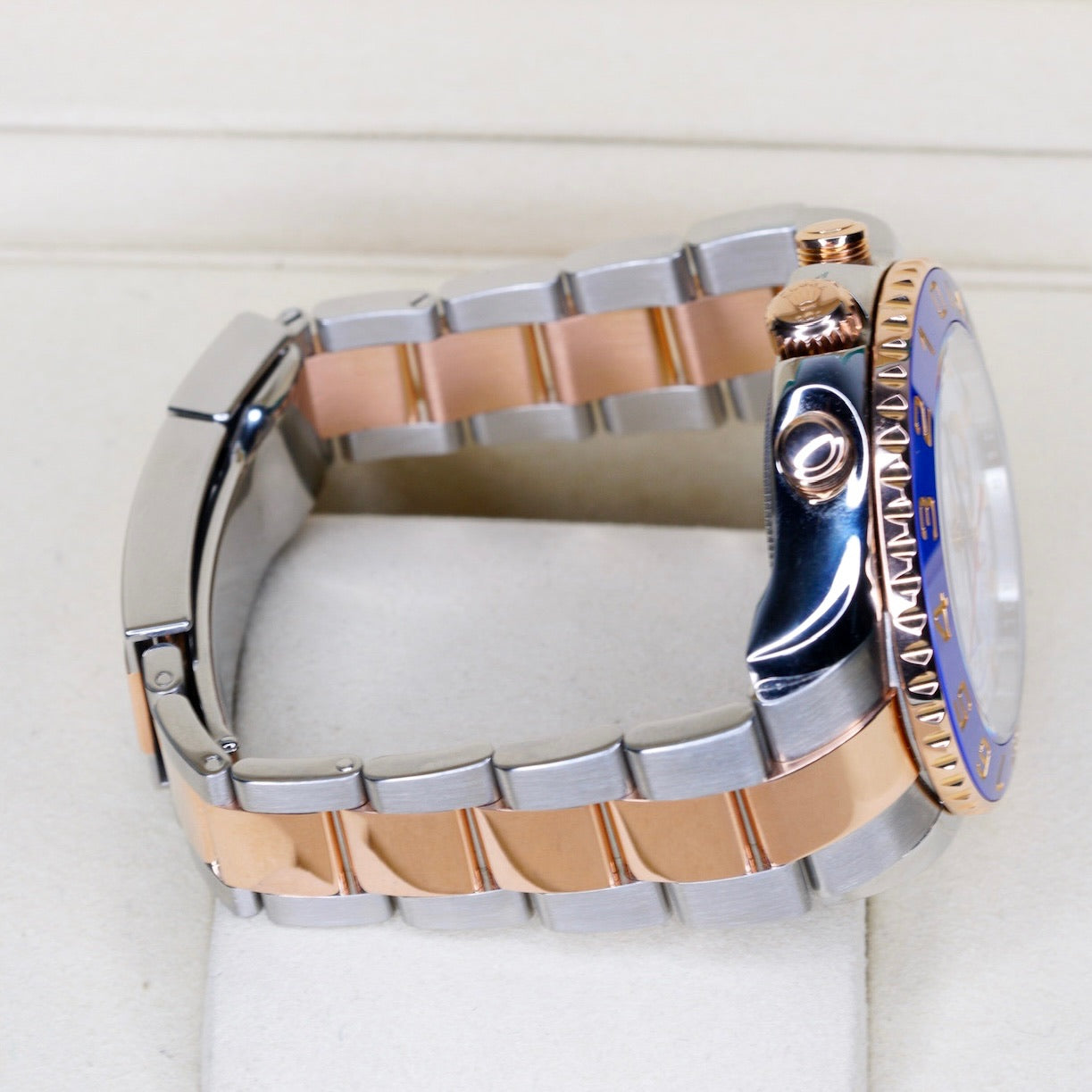 Rolex Yacht-Master II 116681 White Dial Two Tone Rose Gold & Steel 44mm