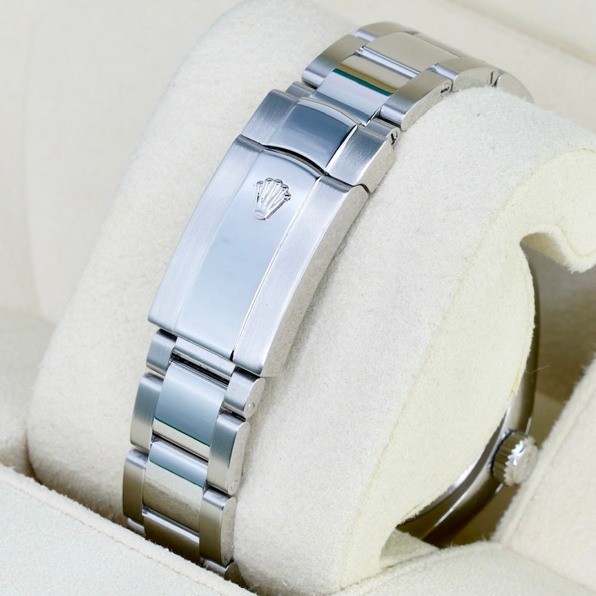 Rolex Milgauss 116400GV Black Dial Green Crystal Stainless Steel Oyster 40mm 2015