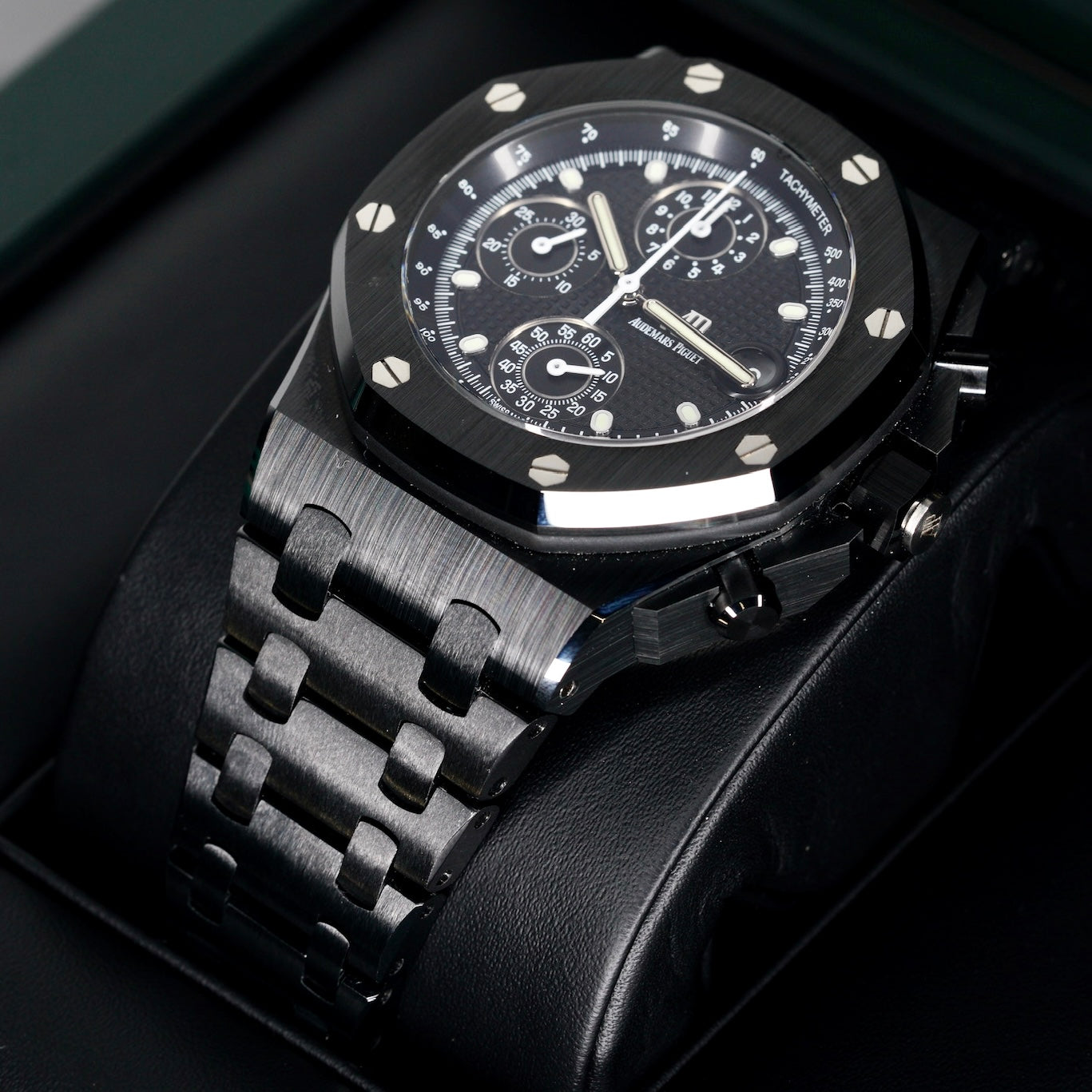 Audemars Piguet Royal Oak Offshore 26238CE.OO.1300CE.01 “BEAST CERAMIC” Black Dial Black Ceramic Chronograph 42mm