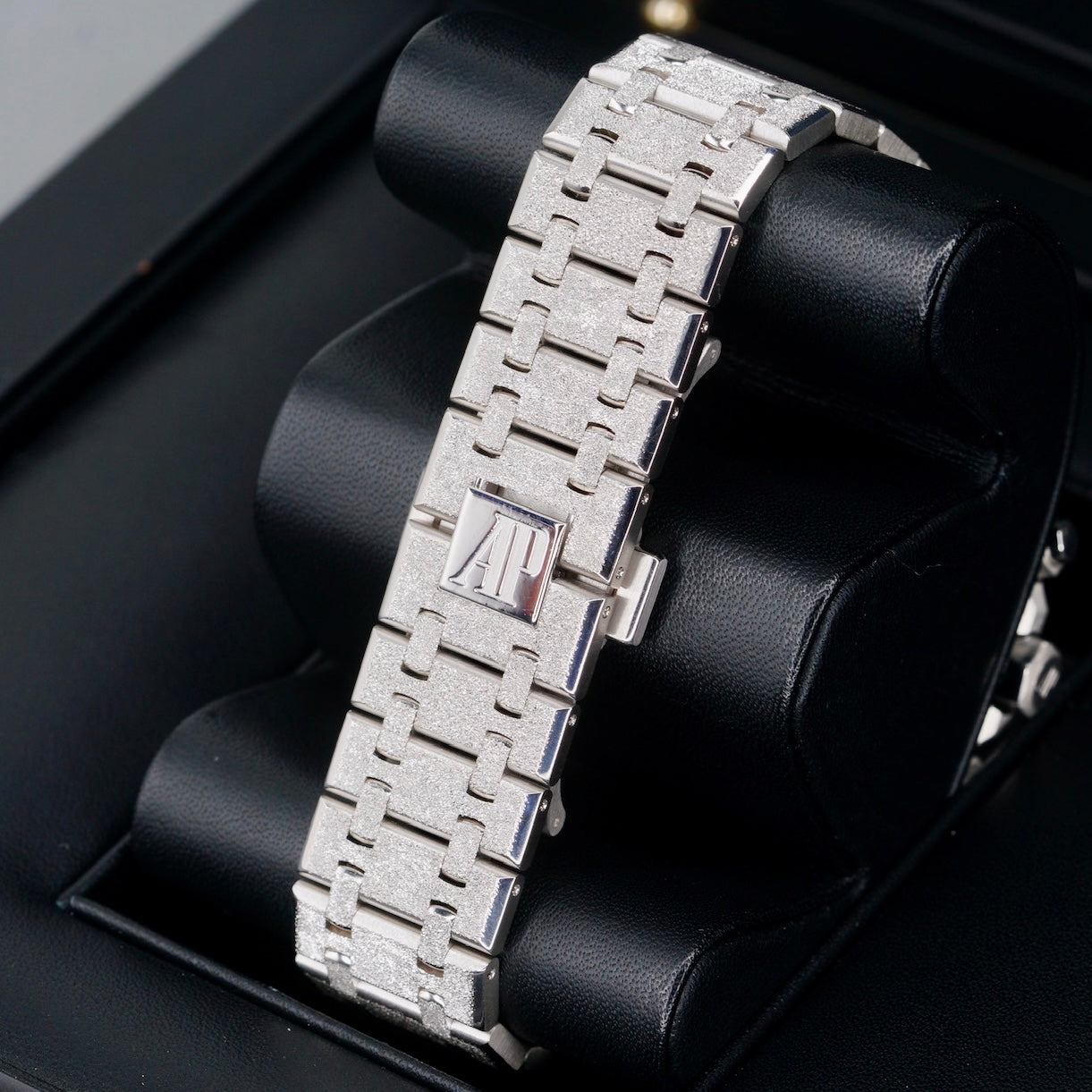 Patek Philippe Royal Oak 26331BC.GG.1224BC.03 “FROSTED 111” Black Dial Blue Sub Dial White Gold Chronograph Limited Edition Of 111 41mm