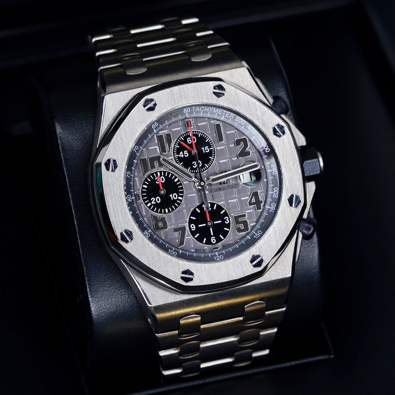 Audemars Piguet Royal Oak Offshore 26170TI.OO.1000TI.01 “BEAST” Grey Dial Titanium Chronograph 42mm