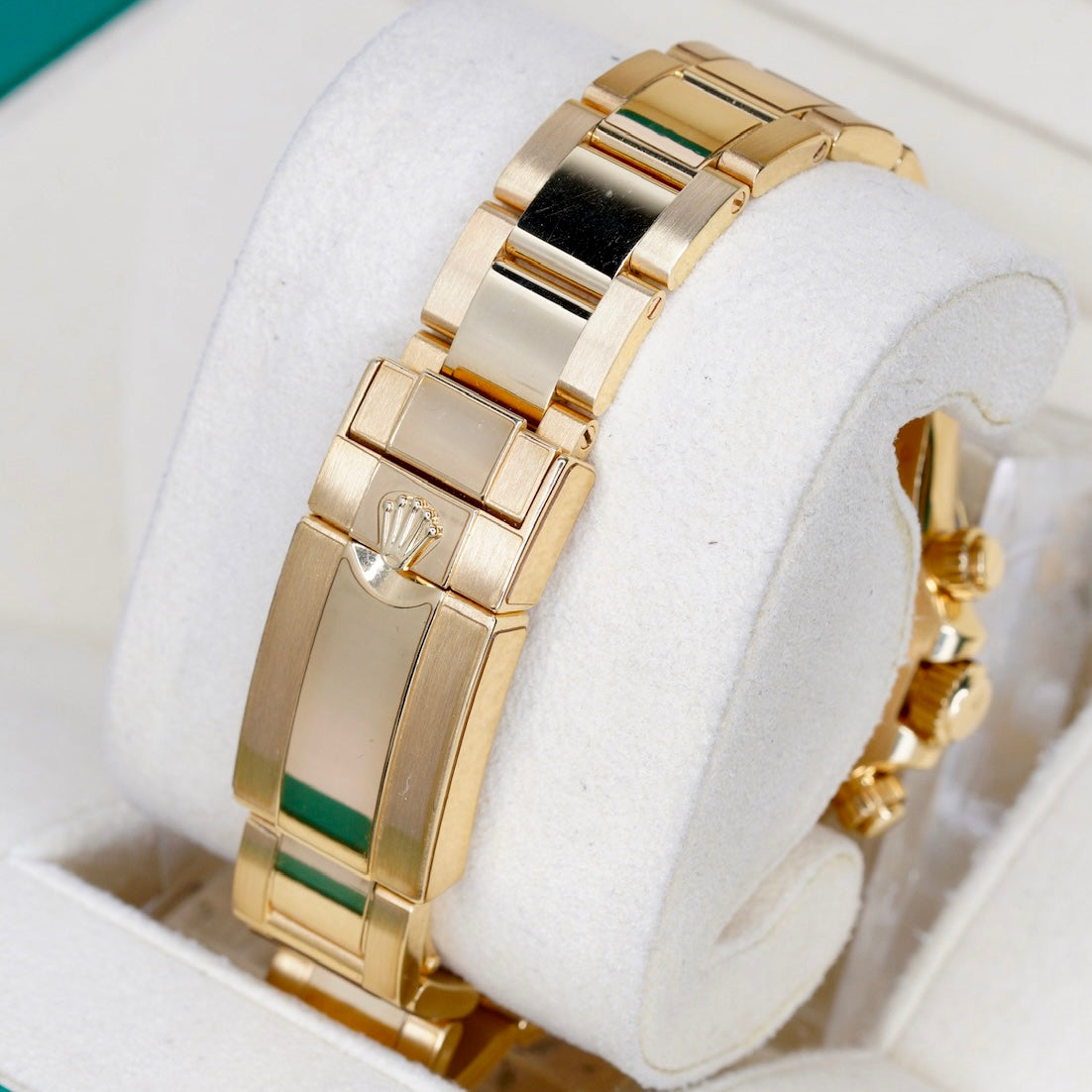 Rolex Daytona 116508 “JOHN MAYER” Money Green Dial Yellow Gold 40mm 2019