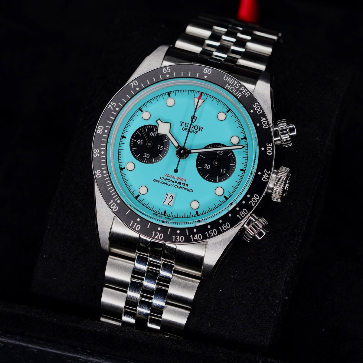 Tudor NEW 2026 Black Bay 79360N-0024 “BLUE FLAMINGO” Blue Turquoise Stainless Steel 40mm
