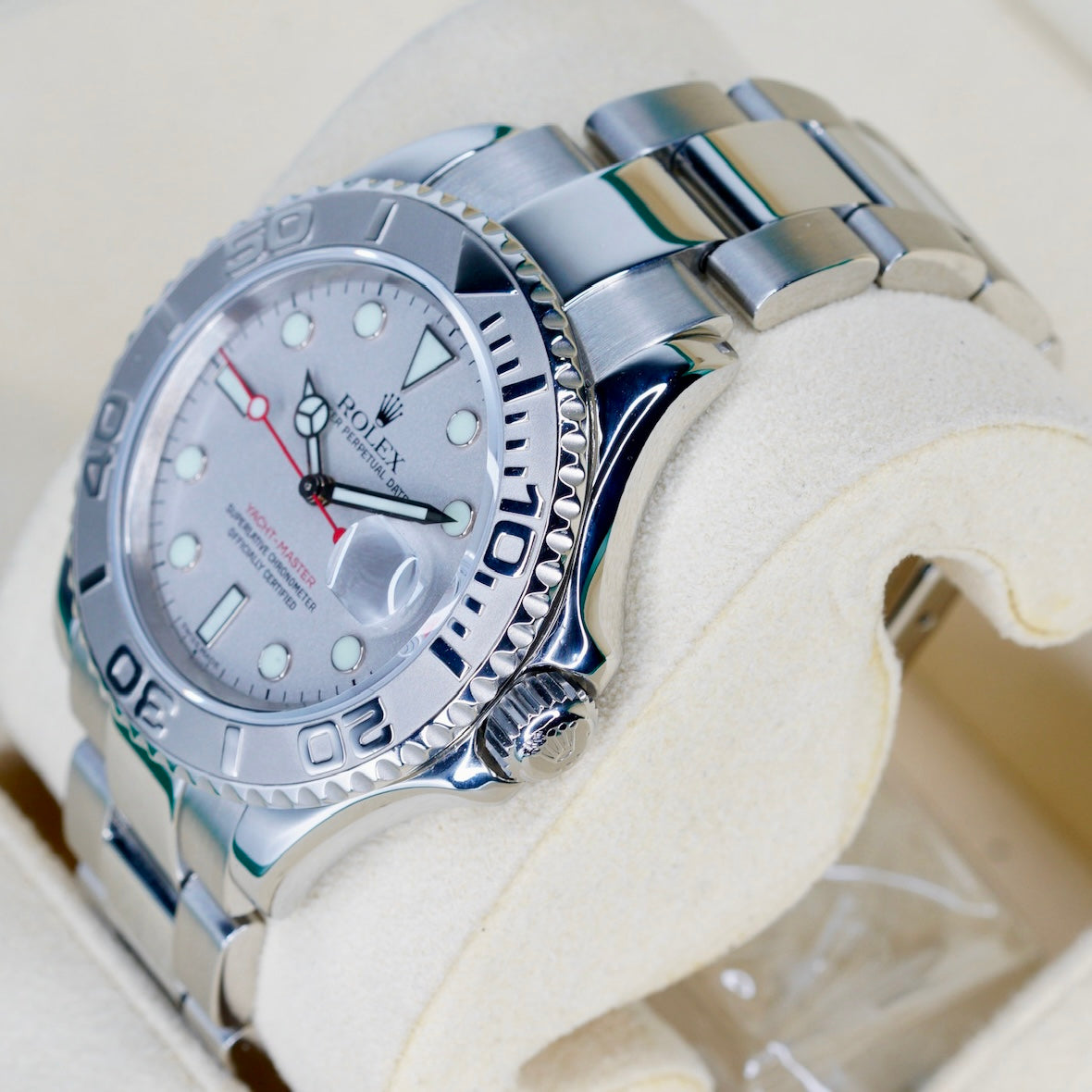 Rolex Yacht-Master 16622 “PLATINUM” Grey Dial Stainless Steel 40mm