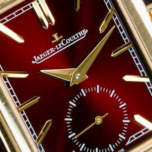 Jaeger-LeCoultre Reverso Q713256J “BURGUNDY DIAL” Tribute Small Seconds Rose Gold