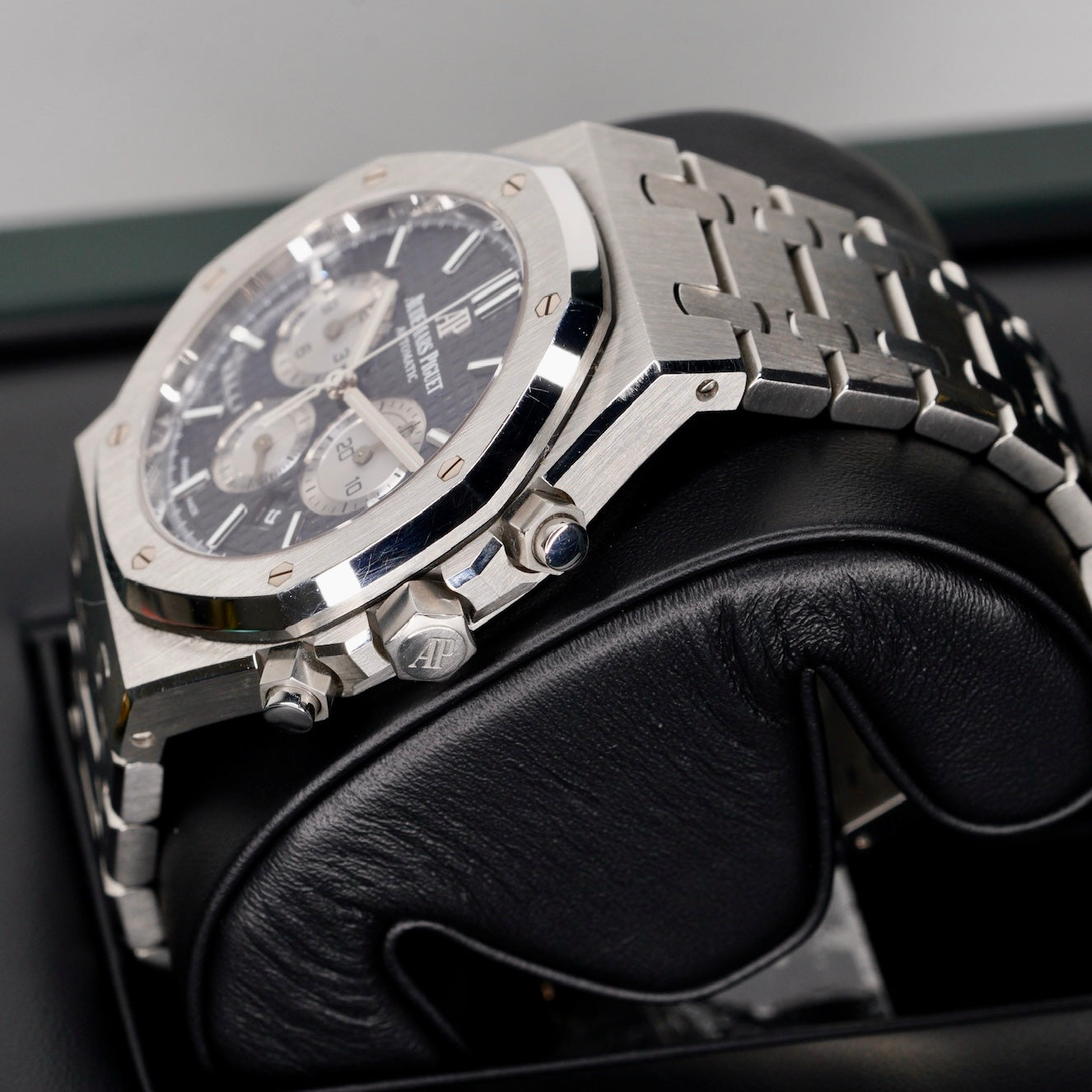Audemars Piguet Royal Oak 26331ST.OO.1220ST.01 “BLUE OAK CHRONO” Blue Dial Stainless Steel Chronograph 41mm