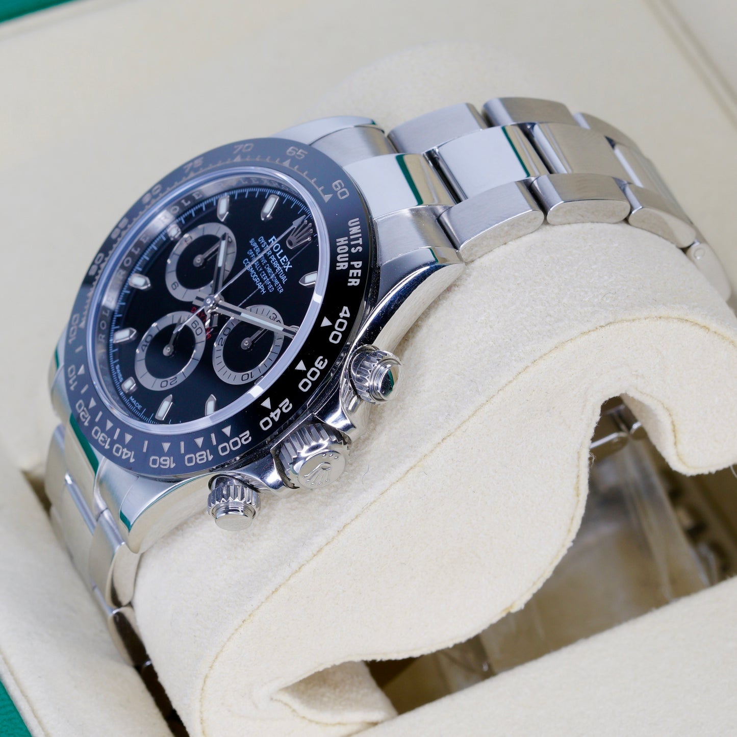 Rolex Daytona 116500LN “REVERSE PANDA” Black Dial White Sub Dials Stainless Steel 40mm