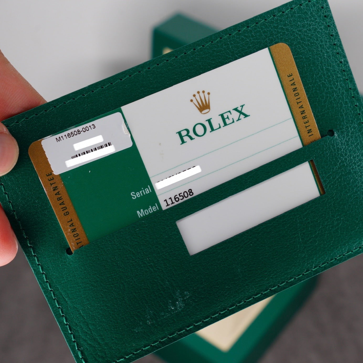 Rolex Daytona 116508 “JOHN MAYER” Green Dial Yellow Gold 40mm 2017