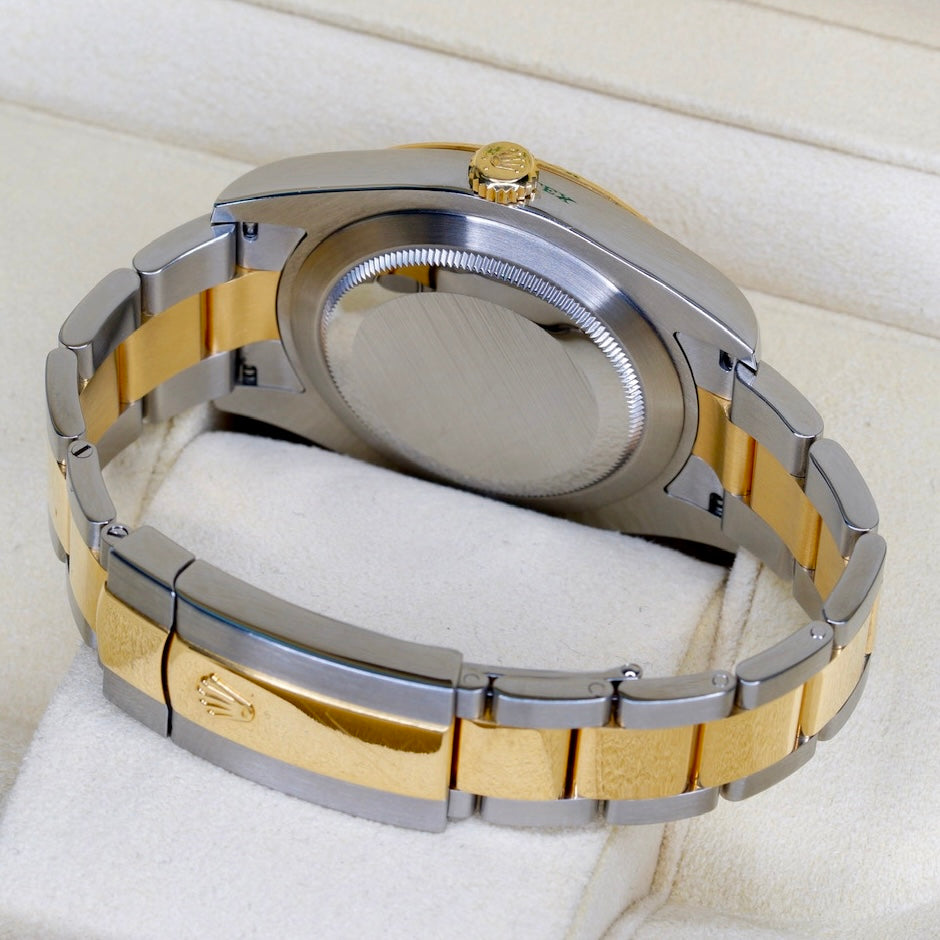 Rolex Datejust II 116333 “CHAMPAGNE” Champagne Dial Two-Tone Yellow Gold & Steel 41mm 2016