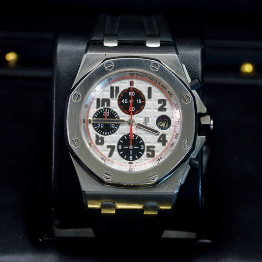 Audemars Piguet Royal Oak Offshore 26170ST.OO.D101CR.02 “PANDA” Stainless Steel Rubber Strap 42mm