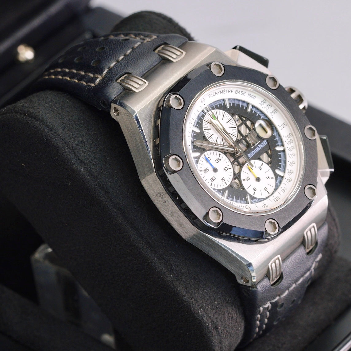Audemars Piguet Royal Oak Offshore Rubens Barrichello Ii 26078IO.OO.D001VS.01 Black Dial Titanium 44mm