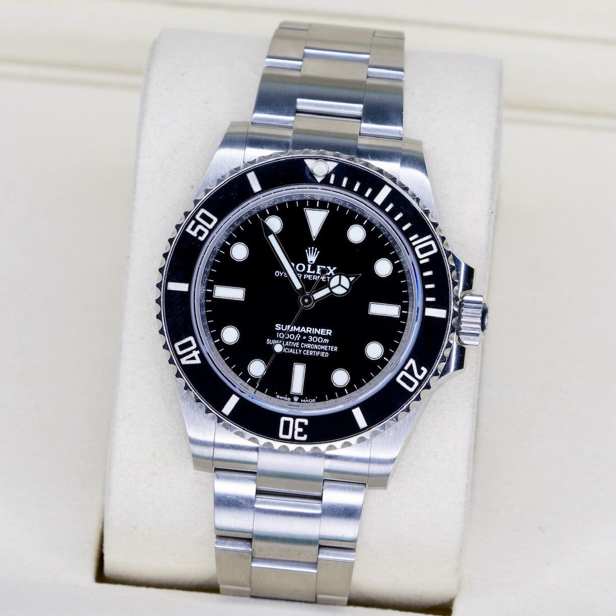 Rolex Submariner 124060 “NO DATE” Black Dial Stainless Steel 40mm 2020