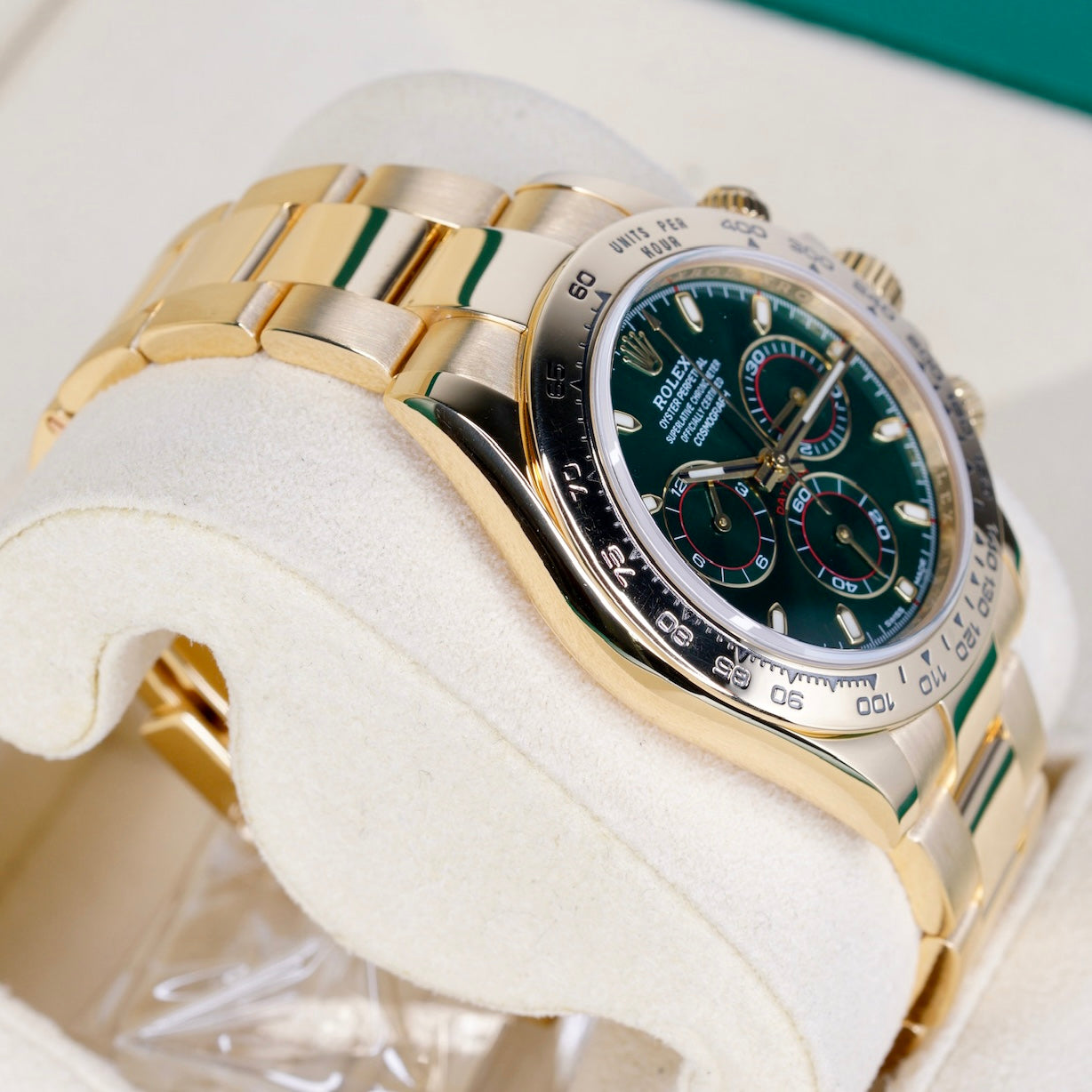Rolex Daytona 116508 “JOHN MAYER” Green Dial Yellow Gold 40mm 2017