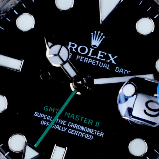 Rolex GMT-Master II 116710LN Black Dial Green Arrow Stainless Steel 40mm 2008