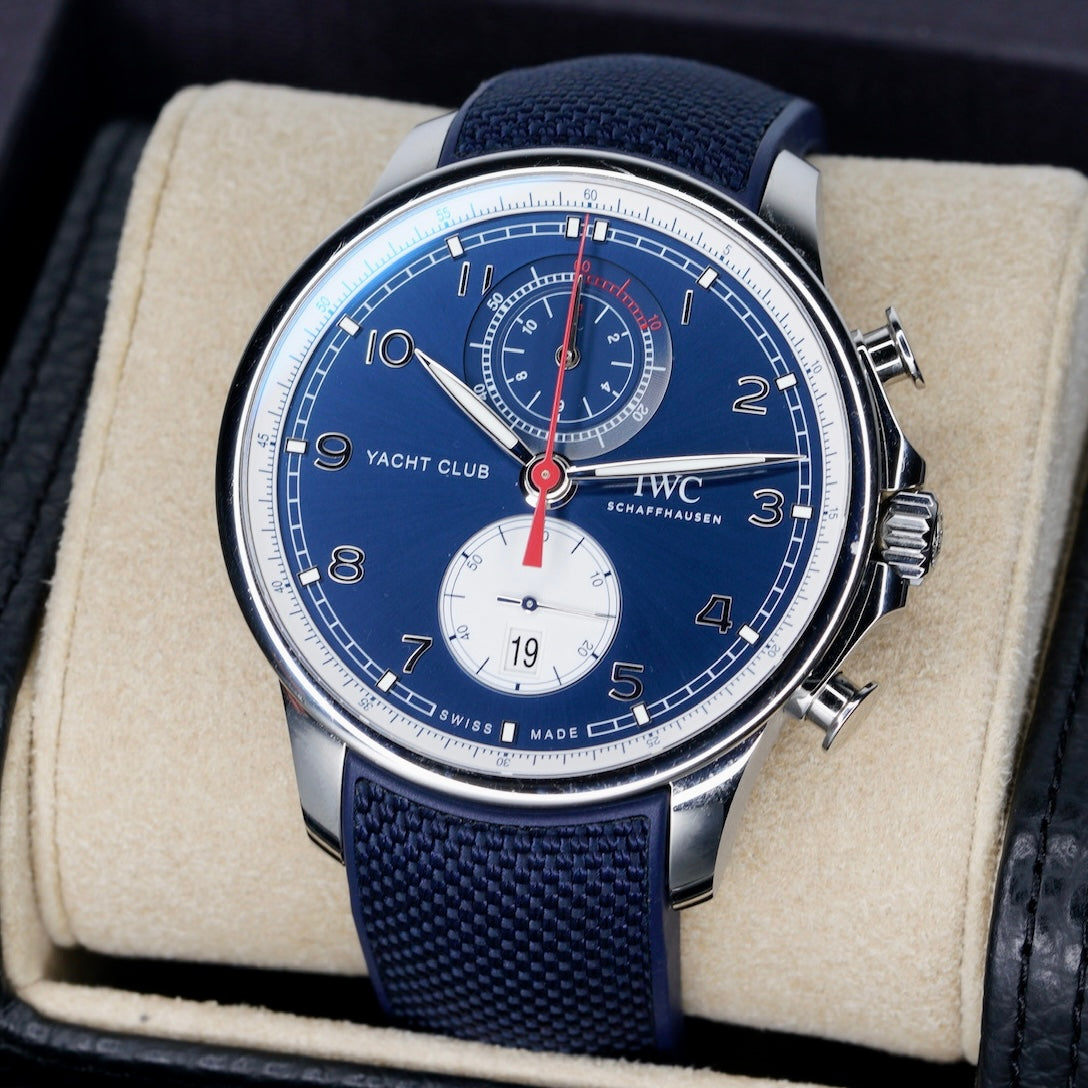 IWC Portuguese IW390704 “ORLEBAR BROWN” Blue Dial Stainless Steel Yacht Club 2025